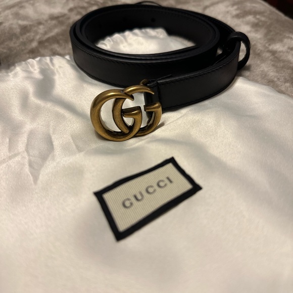 Authentic Gucci Belt Women’s .5” - Picture 1 of 10